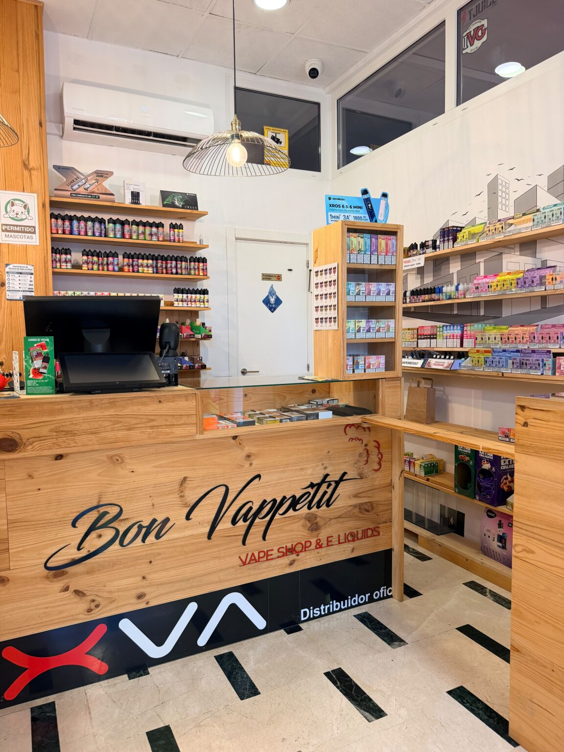 Bon Vappetit Benalmádena, cigarrillos electrónicos